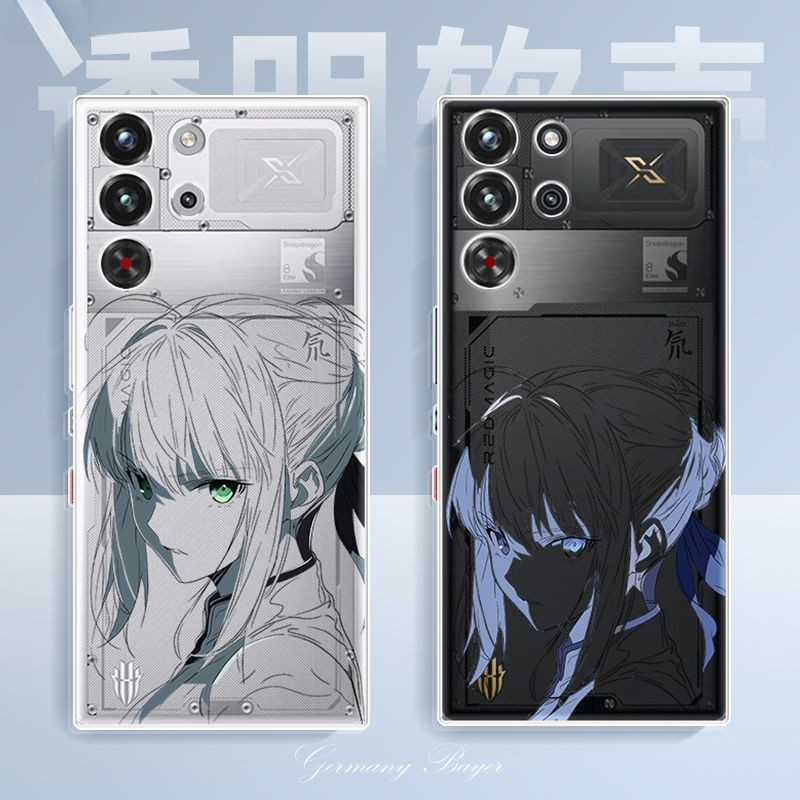 สําหรับสําหรับสําหรับสําหรับ RedMagic 10SPro เคสโทรศัพท์ RedMagic 10pro โปร่งใสรวมทุกอย่าง Soft Case