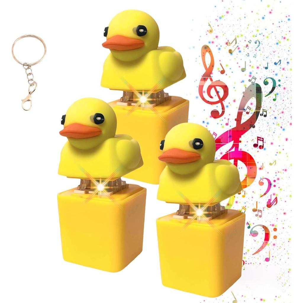 Duckys Quacking Fidget Toy, quicking Duck Fidget Toy Keychain, quakeys Fidget Toy Duck, Duck Keyboar