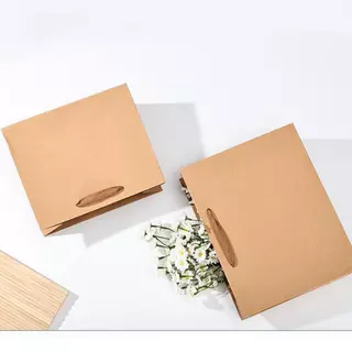 10pcs/set ขายส่ง เก็บเงินปลายทาง COD Box & Bag Thailand ขนาดพกพาพร้อมใช้: XS, S, M, L วัสดุกระดาษคราฟท์เกรดดี พิมพ์สกร