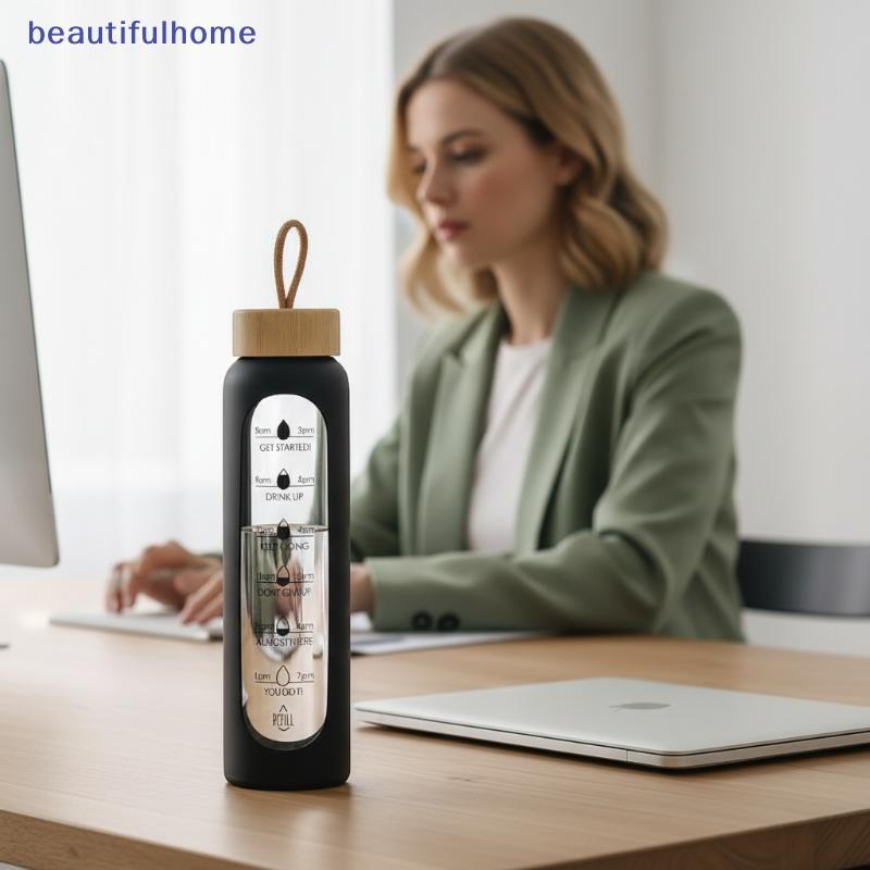 [ใหม่] ขวดน้ําแก้ว Borosilicate 1 ลิตร การออกแบบกันรั่วเป็นมิตรกับสิ่งแวดล้อมขวดแบบใช้ซ้ําได้สําหรับสํานักงานฟิตเนสโรงเรียน [TH]