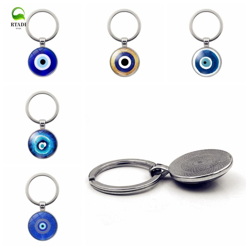 RTADI Blue Evil Eye จี้, อินเทรนด์ตุรกี Evil Eye พวงกุญแจ, Evil Eye ลูกปัดพวงกุญแจ Blue Evil Eye แฟช