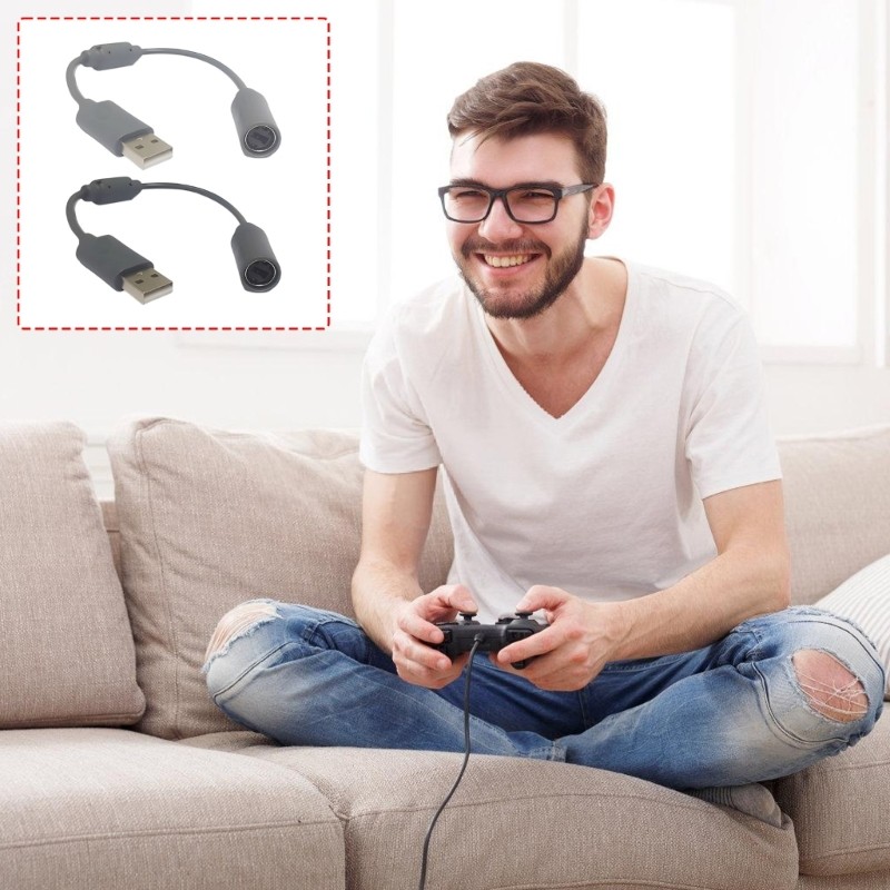 Orangesea Gamepad เป็นตัวแปลง USB Breakaway Wire สําหรับอุปกรณ์เสริมสําหรับเล่นเกมคอมพิวเตอร์แบบมีสา