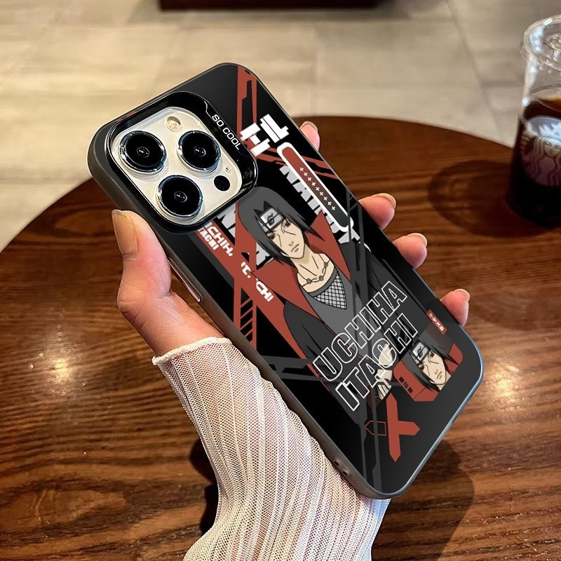 เคสโทรศัพท์แบบแข็งกันกระแทกขอบนุ่มอะนิเมะอิทาจินารูโตะเข้ากันได้iPhone 15PROMAX 14PLUS XR 17PRO 16PROMAX XSMAX 14 13 12 11 PRO MAX 7PLUS 15PRO