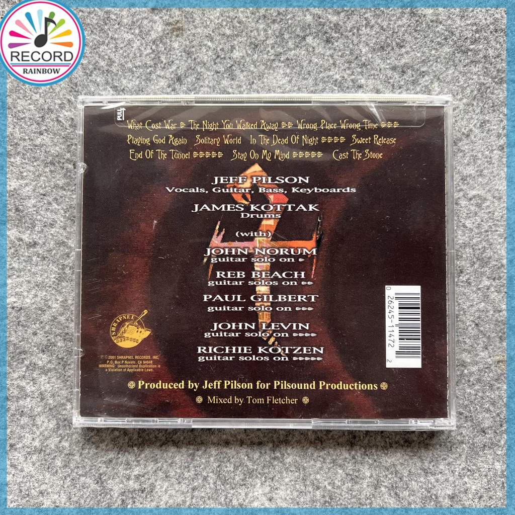 War & Peace and War And Peace LIGHT AT THE END OF THE TUNNEL Original CD Album [Sealed] Brand New IP0709 -TH2 ราคา ถูกที่สุด ดีลบีเคเค แกลเลอรีภาพที่ 2