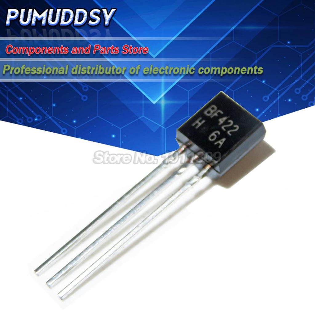 100PCS BF422 TO-92 422 TO92 ใหม่ทรานซิสเตอร์ triode BF494 TO-92 BF422 BF423 BF494 BF495