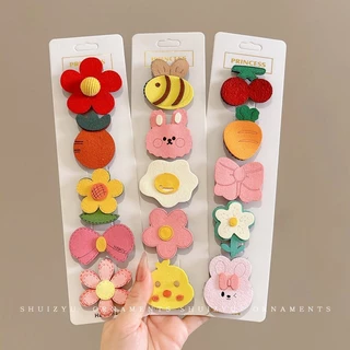 กิ๊บติดผมเด็กแบบเหนียว Velcro น่ารัก