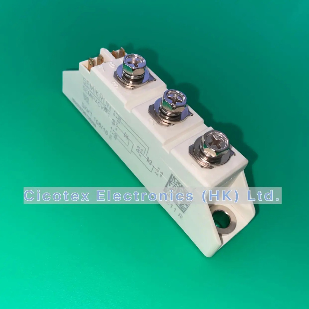 SKKT106/16E โมดูล 106A 1600V IGBT 1.6KV SKKT 106/16 E โมดูลไดโอดบิดเบี้ยว SKKT106-16E SKKT 106 / 16E