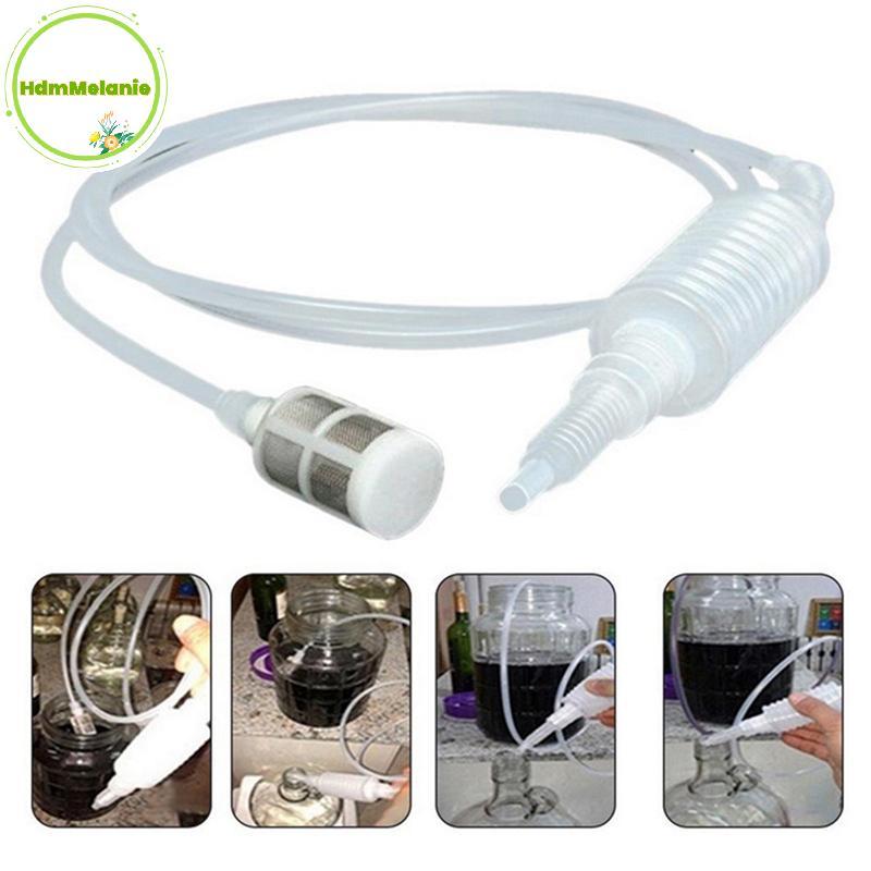 HDMM Brewing Siphon ท่อเครื่องมือเบียร์ Brewing เกรดอาหารทํา Brewing พลาสติก Hand Transfer ปั๊มครัวเ