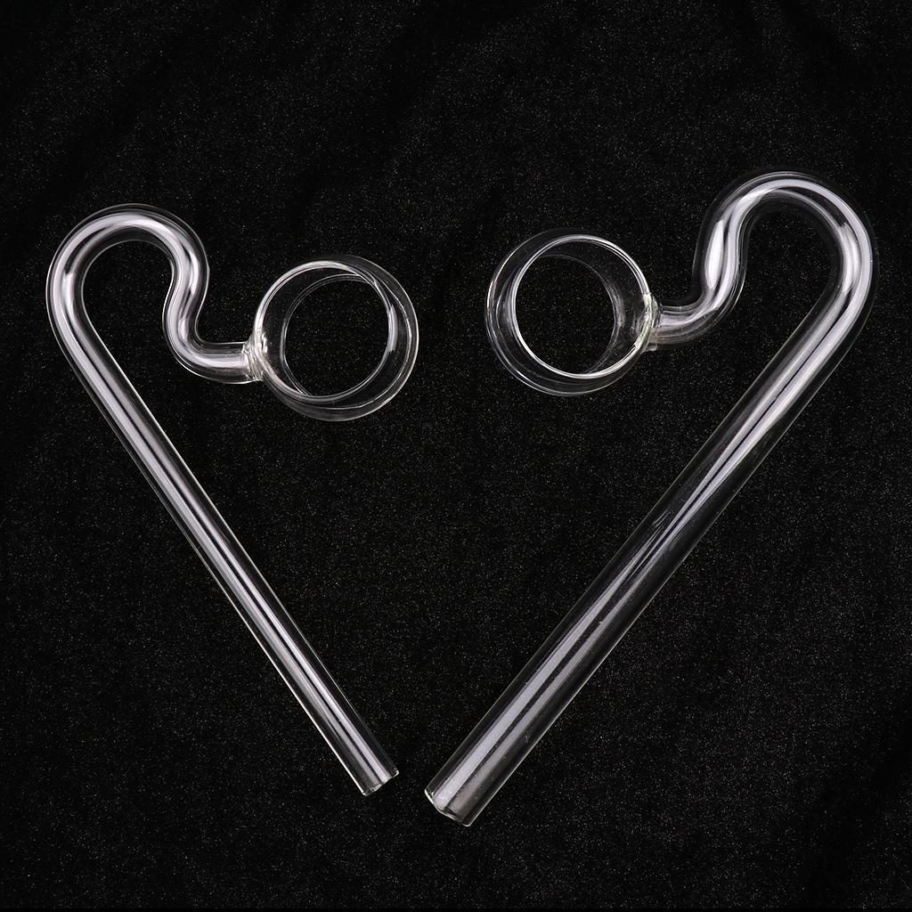 [mibum01eb] 10 มม. Borosilicate Glass Lily Outflow Skimmer Pipe Outlet Tube สําหรับพิพิธภัณฑ์สัตว์น้