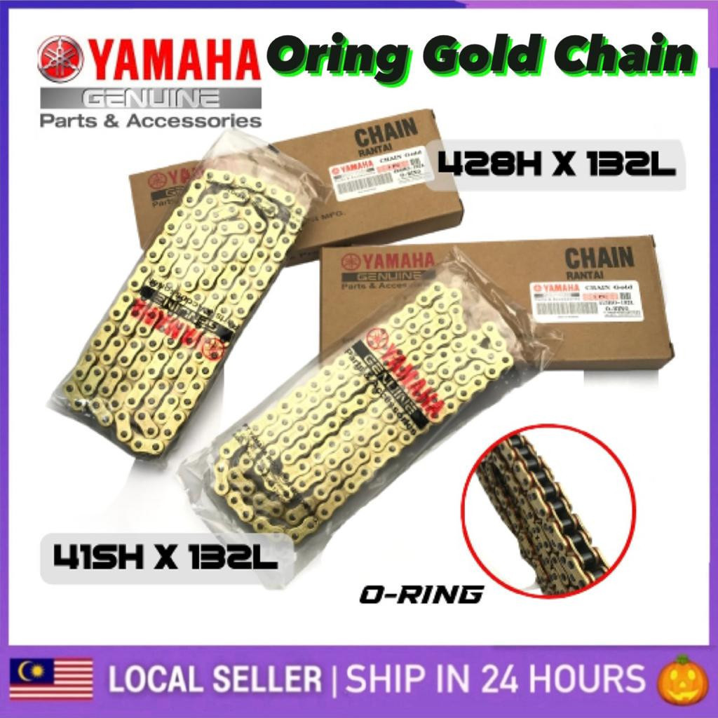 YAMAHA Gold CHAIN 428H O-RING 415H ORING CHAIN RANTAI EMAS 428 415 132L 132 O RING CHAIN CUTTER 415H