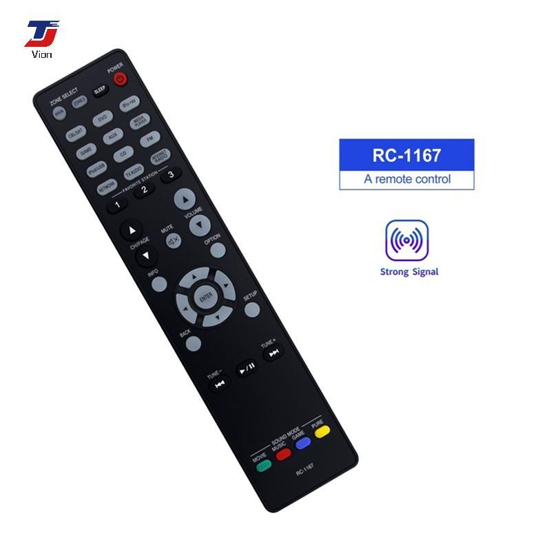 รีโมทคอนโทรลสีดํา RC-1167 เปลี่ยนสําหรับตัวรับสัญญาณ AV AVR-2113 AVR-2113CI AVR-1913 AVR-2313CI AVR-