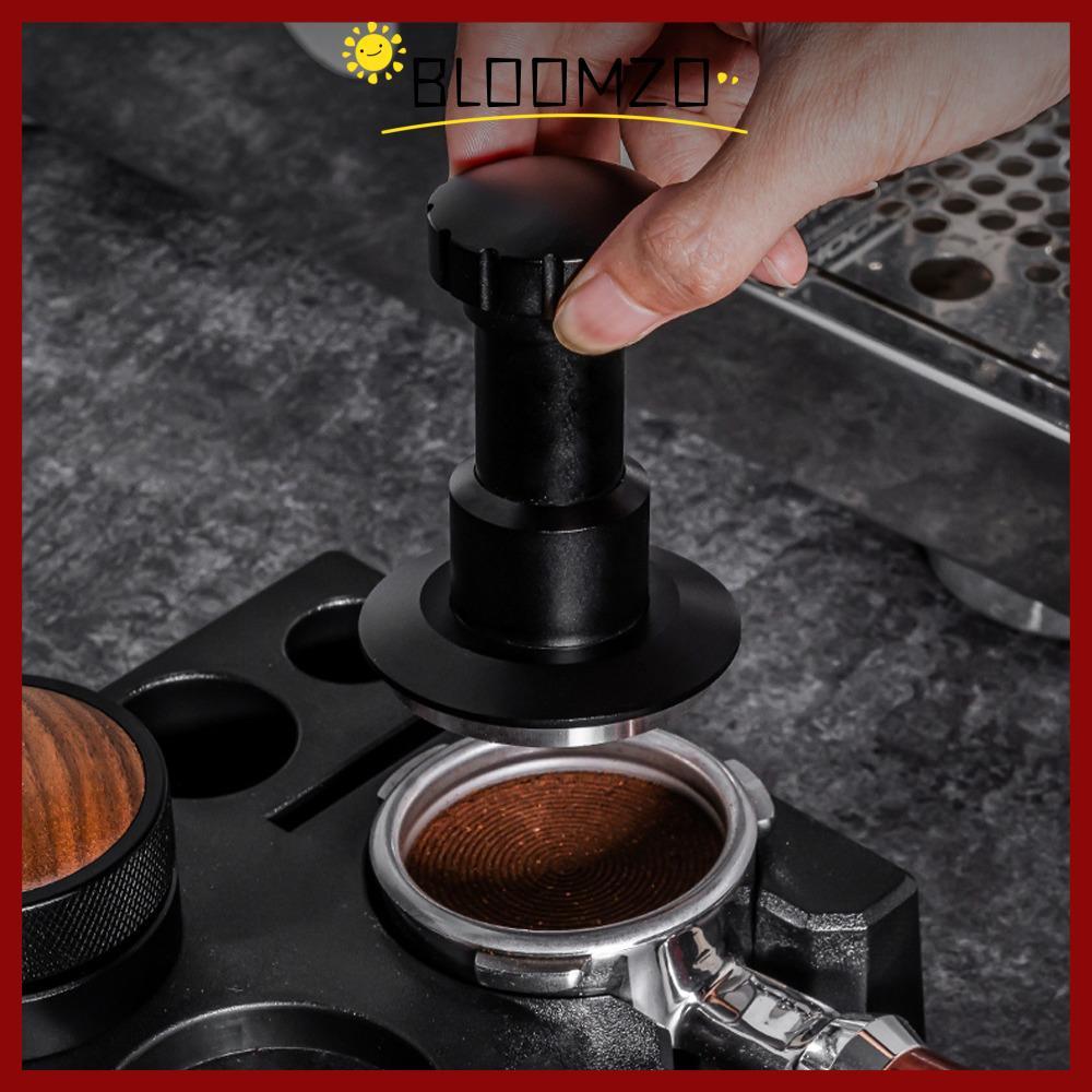 in stockBLOOMZO Coffee Impact Tamper,ปรับระลอกฐานฤดูใบไม้ผลิโหลดกาแฟTamper,คงที่ความดันสแตนเลส58.35มม.53มม.51มม.เอสเปรสโซTamper