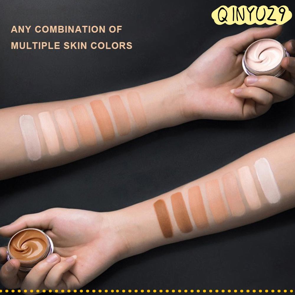 QINYUZ9QX Tattoo คอนซีลเลอร์, ทาผิวยาวกันน้ําสิวคอนซีลเลอร์, แห้งเร็ว 2 สีไม่มีรอยเปื้อนรอยแผลเป็นแต