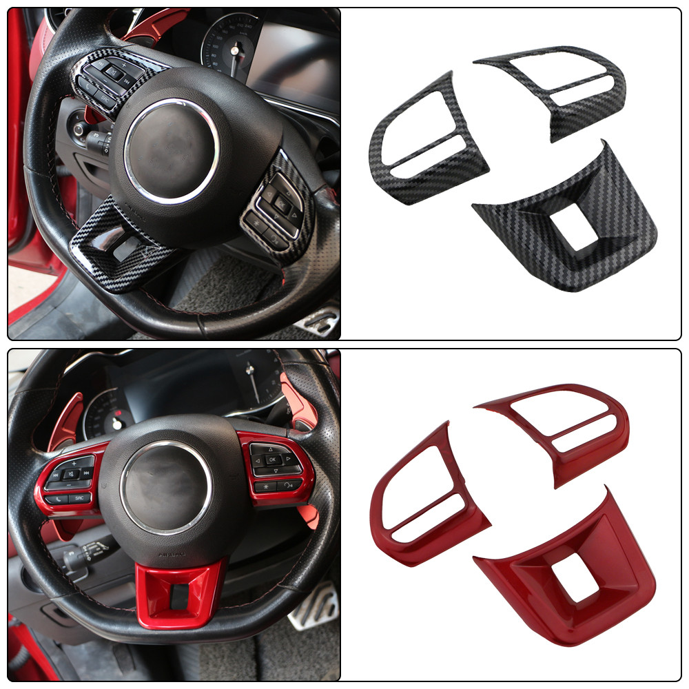 คาร์บอนไฟเบอร์พวงมาลัยสําหรับ MG 5 SW EV 2020-2026 MG6 2017-2025 MG ZS 2017-2025 EV ตกแต่งภายใน