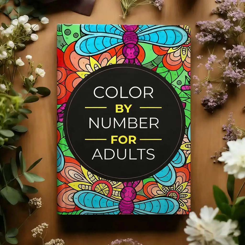 สีตามหมายเลขสําหรับ s:75 ภาพที่สวยงามออกแบบมาเพื่อสีบรรเทาความสนุก ผ่อนคลาย และความเครียดสําหรับชั่วโมงบนปลาย