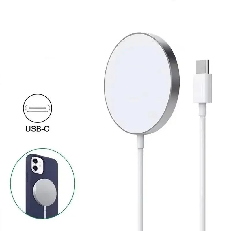 CquickCharger Magnetic Charger เหมาะสําหรับ iPhone 1615141312 โปรแม็กซ์ แท่นชาร์จโทรศัพท์มือถือ