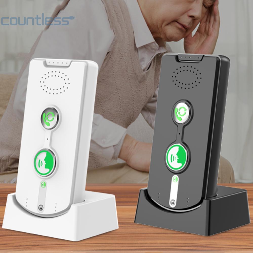 2 Way Voice Intercom ระบบอินเตอร์คอมไร้สาย Intercom อินเตอร์คอมสําหรับ Home Hospital Office ผู้สูงอายุ Care