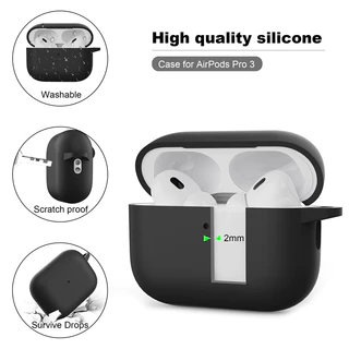 เคสป้องกัน AirPods3/4/Pro 2/Pro3 (2025) | ซิลิโคนกันตก มี 20+ สี