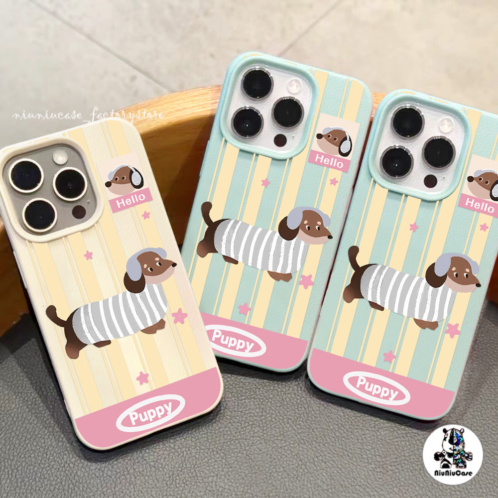Silicone TPU  dachshund เคสทรศัพท์ For iPhone 11 16 15 Pro Max 13 14 12 XR X XS Max 15 Plus 16promax 15promax เคสมือถือ