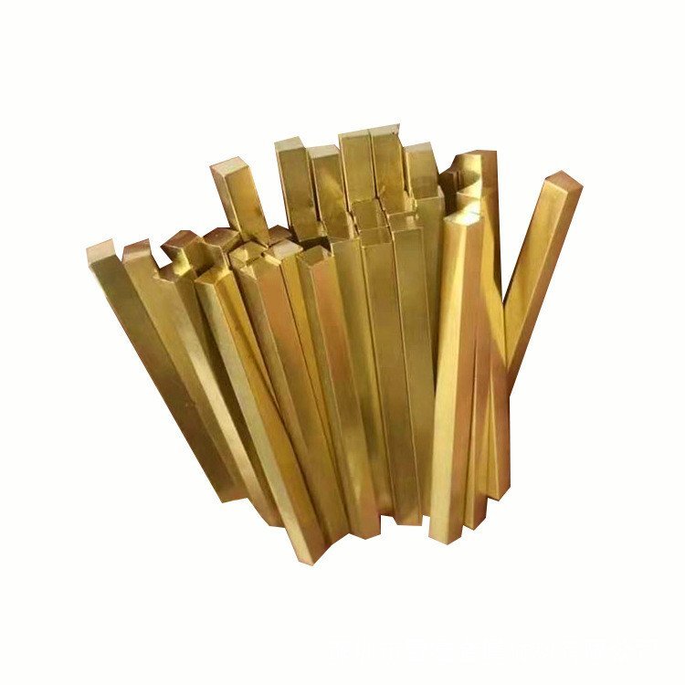 H65 รอบทองเหลืองแถว Xinfang ตัดทองแดงบาร์ทองแดงทองเหลืองทองแดงคอลัมน์พร้อมสต็อกไม่มาตรฐาน H59 Square