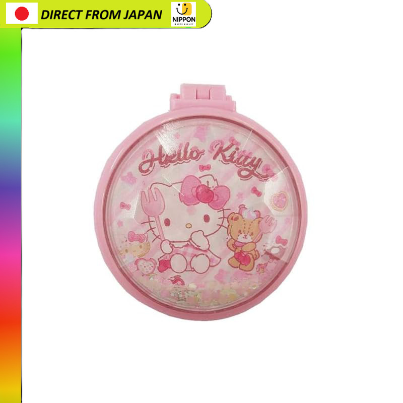 【From Japan】
Sanrio Glitter Mirror Brush - Kitty SR-0110KT/ japan quality / japan import
