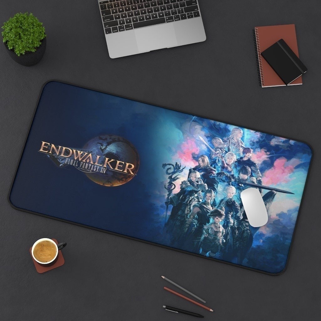 Endwalker Fantasy pad mouse XIV Final Desk Mat | แผ่นรองเมาส์ FFXIV