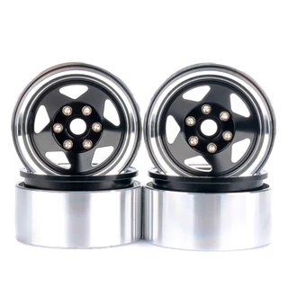 PYFORE 1.9In ปีนเขาล้อ Hub 4PCS ยาง 56X30 มม.12 มม.ขั้วต่อหกเหลี่ยมสําหรับ 1/10 1/8 RC รุ่นรถ Crawler อุปกรณ์เสริม