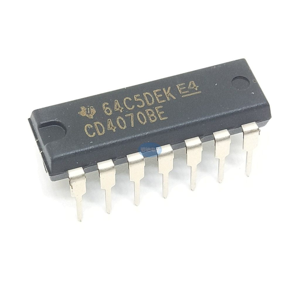 CD4070BE ยี่ห้อใหม่ CD4070 CD4070B DIP14 Logic อุปกรณ์ชิป