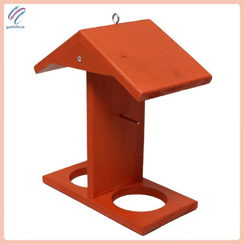 Bird Feeder Garden Bird Feeder Outdoor Feeder แขวนสัตว์เลี้ยง Feeder Shelter ตกแต่งสวน
