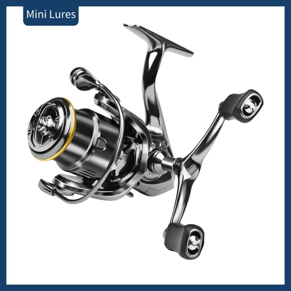 ล้อสปิน รอกตกปลา รอกสปินนิ่ง รอกเบส รอก รอกสปิน 5:2:1 5+1BB FISH LURE Mini Lures F235