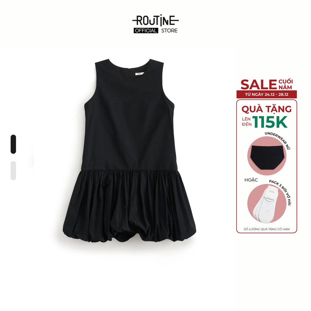 ชุดเดรสใต้วงแขนผู้หญิง Form A Line - Routine 10S26DREW001