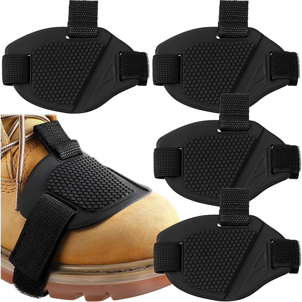 【Ready Stock】 Motorcycle Gear Shift Shoe Protection Cover Riding Variable Lever Pad Honeycomb Non-Sl