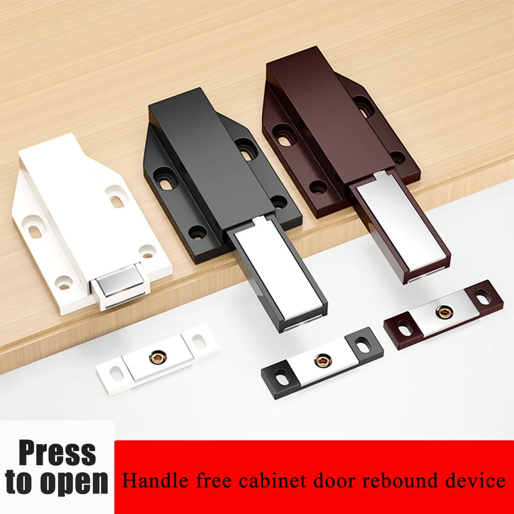 คู่/เดี่ยวแม่เหล็ก Push Latch ประตู Rebounding ลิ้นชัก Latch ตู้ Catches Soft Close Close Closer สํา