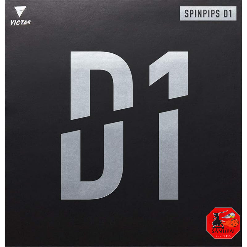 VICTAS Table Tennis Rubber Spin Pips D1 Top Spin Soft High Elasticity Allround Red 1.6 210040  
VICT