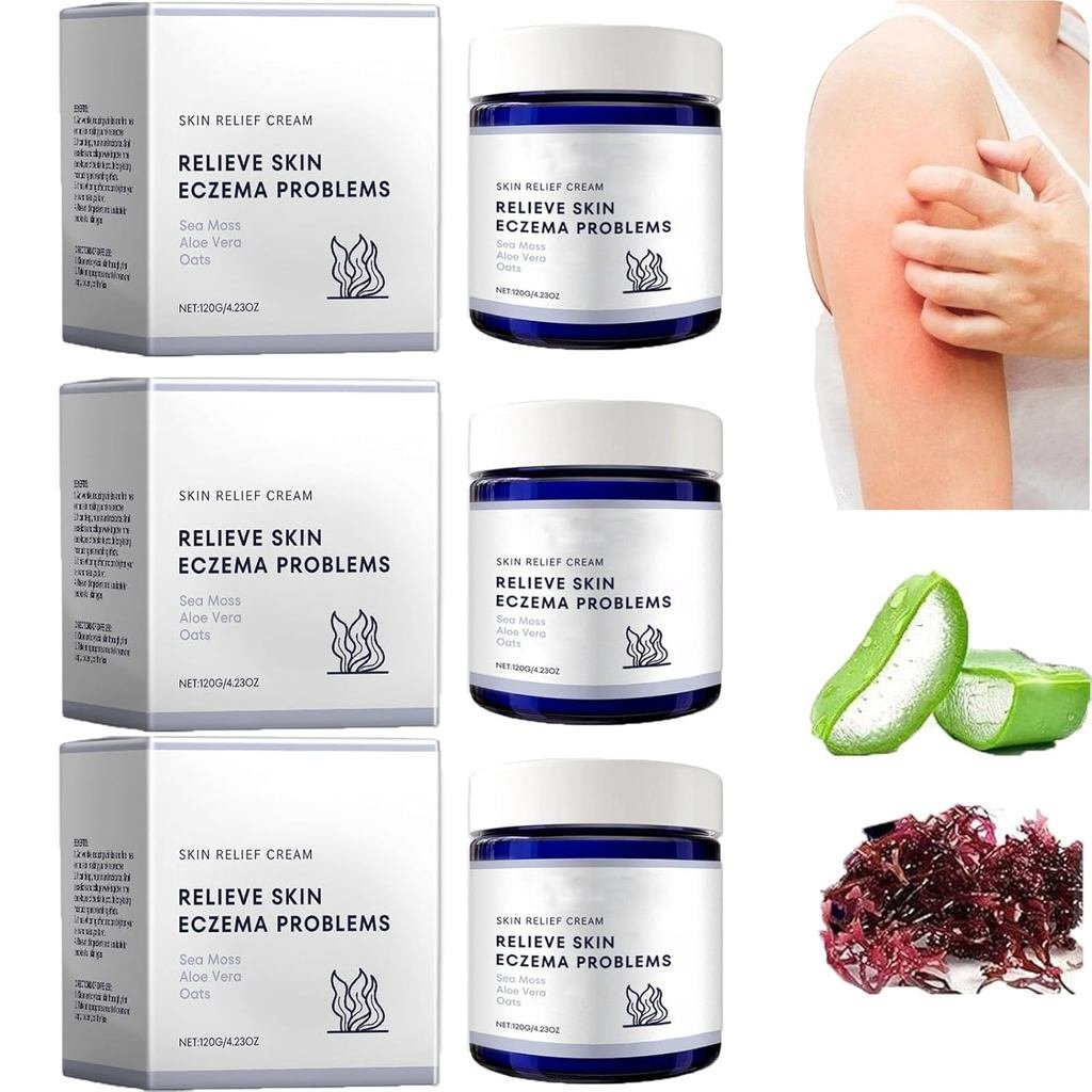 Sea Moss Eczema Cream Ocean Natural Soothing Cream ครีมกระชับผิว Body Care Cream Hydrating Eczema Cr
