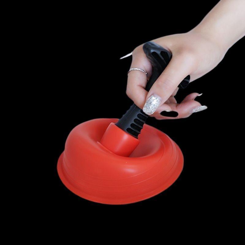 Pre ถ้วยห้องน้ํา Plunger Plunger Plunger ที่มีประสิทธิภาพ Slip Proof Handle ที่มีประสิทธิภาพท่อระบาย