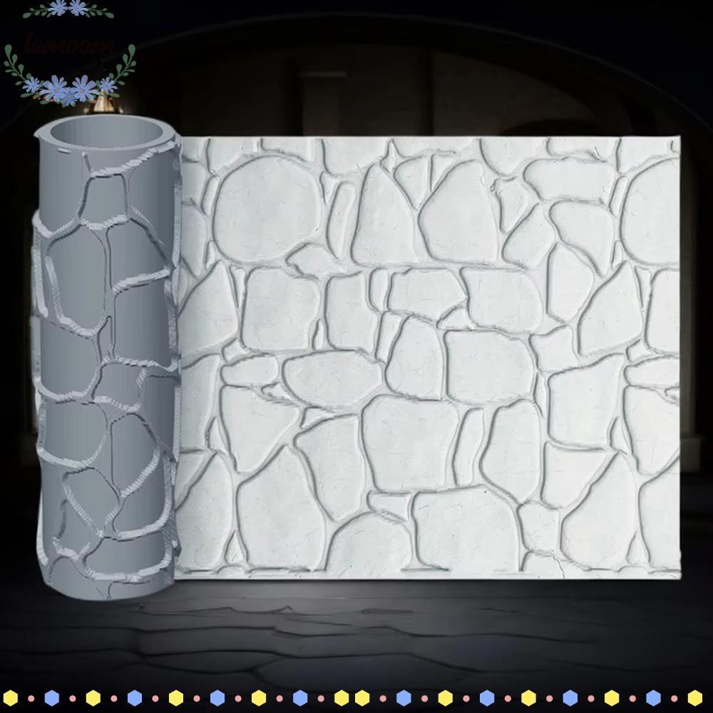 LAMOO Wargaming Base, Clay Roller Pattern Roller Texture Roller Tool, Texture Maker เครื่องมือ DIY ร