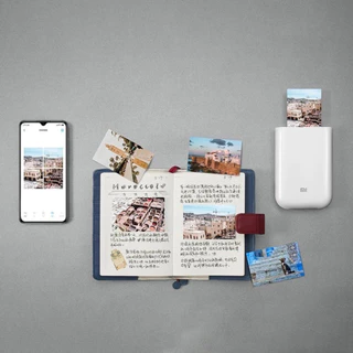 Xiaomi Portable Photo Printer Paper 2x3 inch 20-Sheets กระดาษปริ้น กระดาษพิมพ์ไร้หมึก