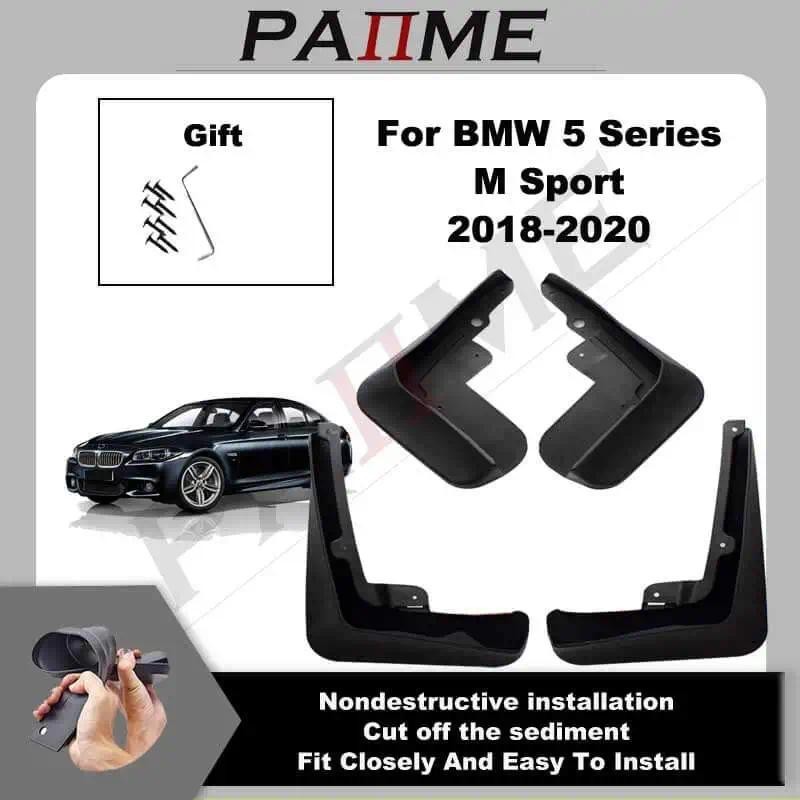 รถโคลนสําหรับ BMW 5 Series M Sport 2018 2019 2020 Mudguard Splash Guards ด้านหน้าด้านหลัง Fender Mud