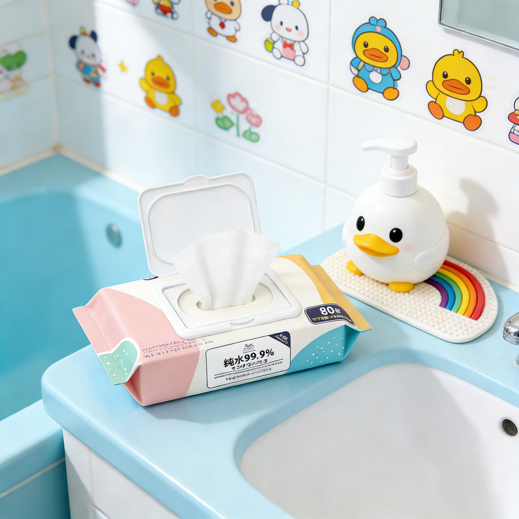 KOALA ทิชชู่เปียกของเด็ก กระดาษเปียกทำความสะอาด ผ้านุ่มชุ่มชื่น อ่อนโยนต่อผิว สูตรน้ำบริสุทธิ์ - รูปที่ 5