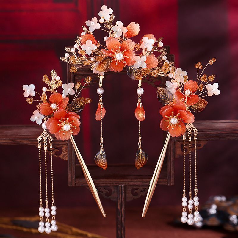 新款古风发饰一整套古风头饰汉服发饰套装超仙流苏发簪步摇出游20251229New Style Hair Accessories A Complete Set of Antique Hair Acces