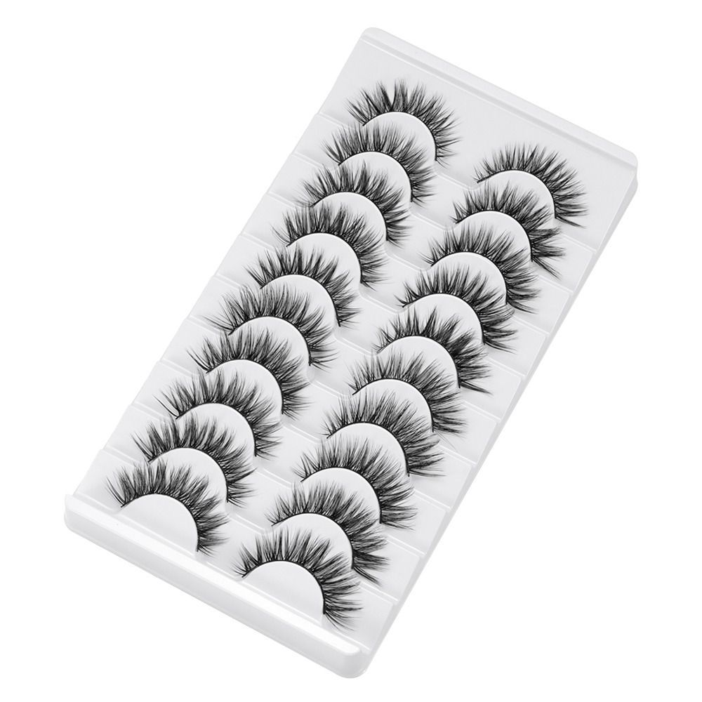 LDVG ขนตาปลอม, Full Strip Dramatic Faux Mink Lash, แฟชั่นผู้หญิง Cruelty-free Handmade Natrual ยาวขนตาปลอม Extension ราคา ถูกที่สุด ดีลบีเคเค แกลเลอรีภาพที่ 5