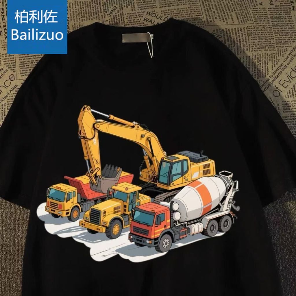 เกาหลี เกาหลี 20262025ฤดูร้อน Niche รอบคอหลวมครึ่งแขนนักเรียน Casual All-Match ขนาดใหญ่เสื้อยืดแขนสั