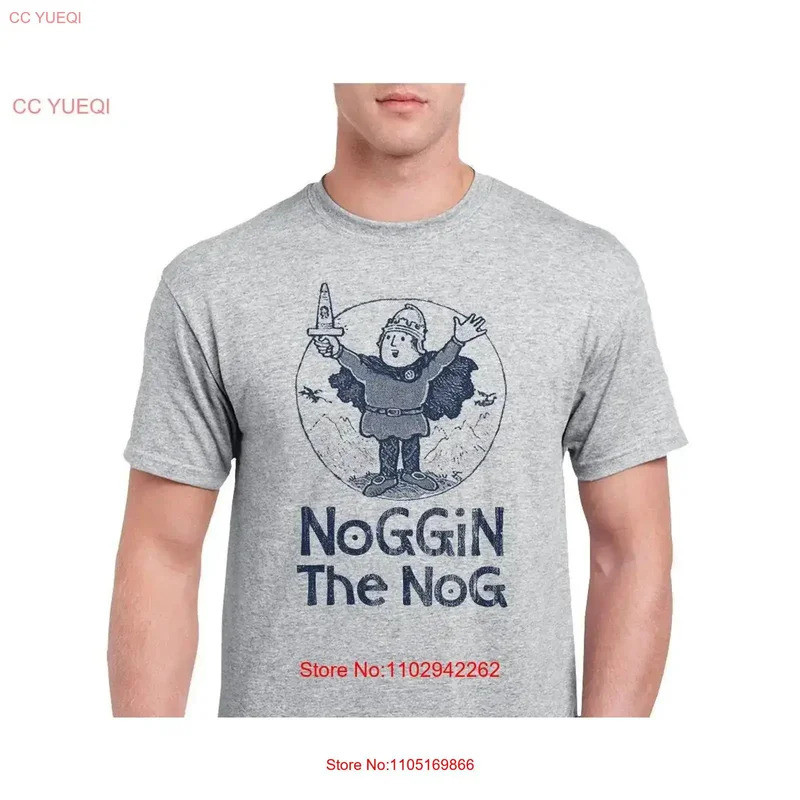 เสื้อยืด Noggin The Nog รุ่นวินเทจสำหรับวันเกิด ใช้งานได้หลากหลาย เหมาะสำหรับการสวมใส่ในชีวิตประจำวั