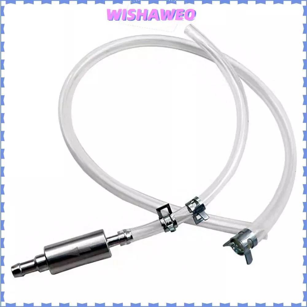 WISHAWEO ชุดไล่ลมเบรค, พร้อมคลิปโลหะ Universal เบรค Bleeder ท่อ, น้ํามันคุณภาพสูง Inlet/Outlet เครื่องมือเลือดออกสําหรับรถยนต์/รถจักรยานยนต์