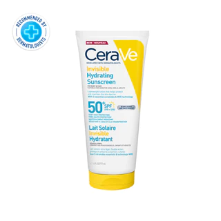 CeraVe Invisible Hydrating SunScreen เซราวี อินวิซิเบิ้ล ไฮเดรติ้ง ซันสกรีน 177ml