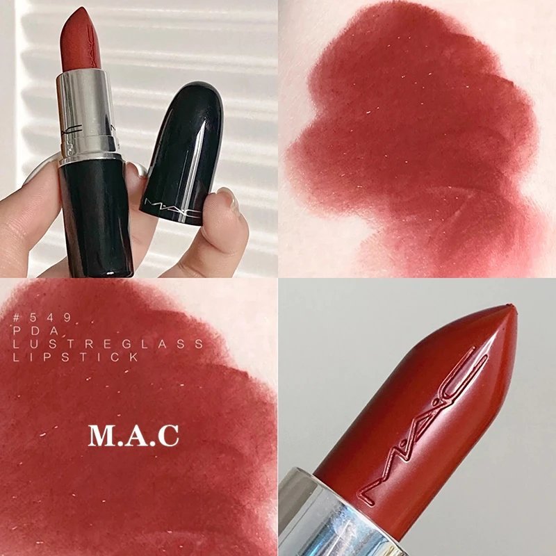 MAC Meike 2021 สีใหม่ Aqua Moisturizing Crystal Bright Bullet ลิปสติกลิปสติก 543/544/545/549/555