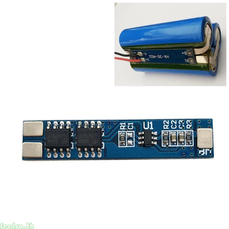 Feela 7 4V 8 4V 5A 18650 BMS Charger Module Li-ion Lithium สําหรับแผ่นป้องกัน Anti-Overcharge Short 