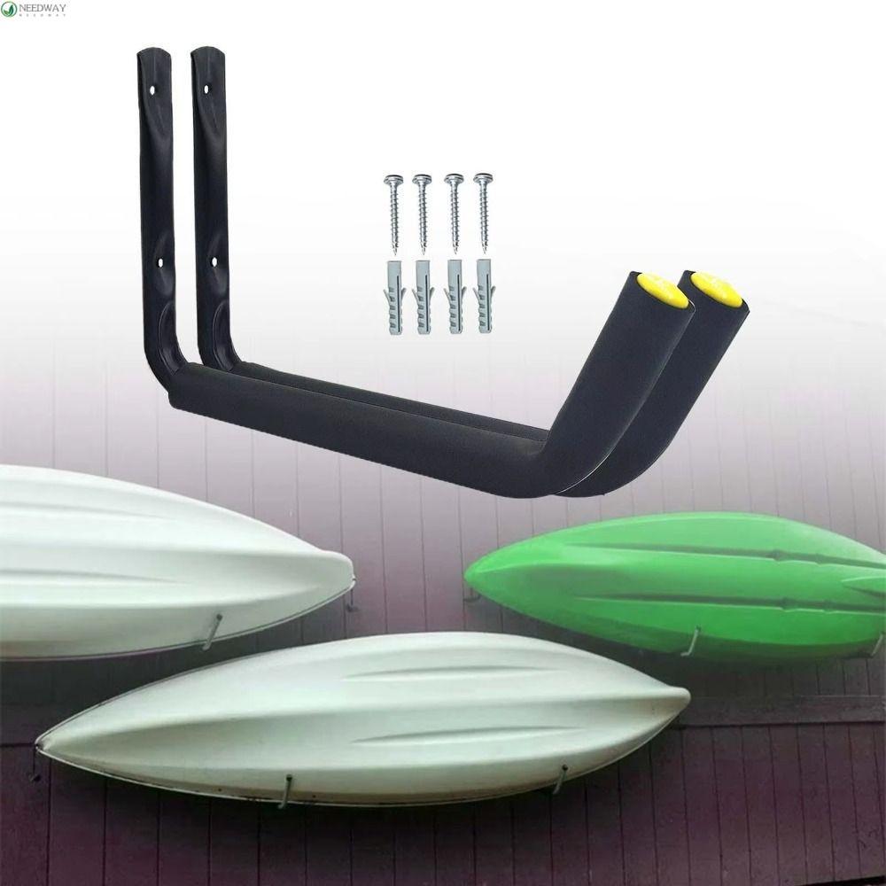 NEEDWAY Kayak Rack อเนกประสงค์ Heavy Duty สำหรับแขวนและจัดเก็บ Kayak และ Paddle Board ในโรงรถ