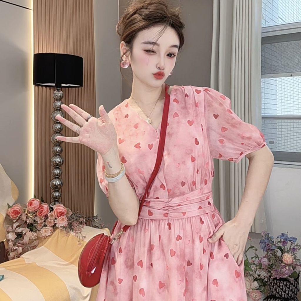 粉色 cute heart newV cute style slirt slirt slirt cute style style style style heart new V style style